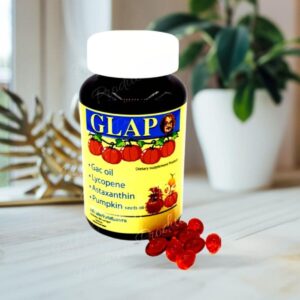 Glap แกล็ป ป๋าสันติ หมอนอกกะลา น้ำมันฟักข้าว น้ำมันเมล็ดฟักทอง แอสต้าแซนทิน ไลโคปีน ต่อมลูกหมาก ตาเสื่อม ฝ้ากระ วัยทอง